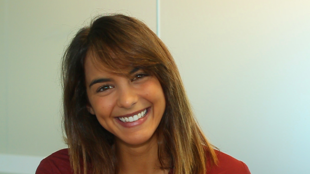 Sara Matos em "O que te faz sorrir?"